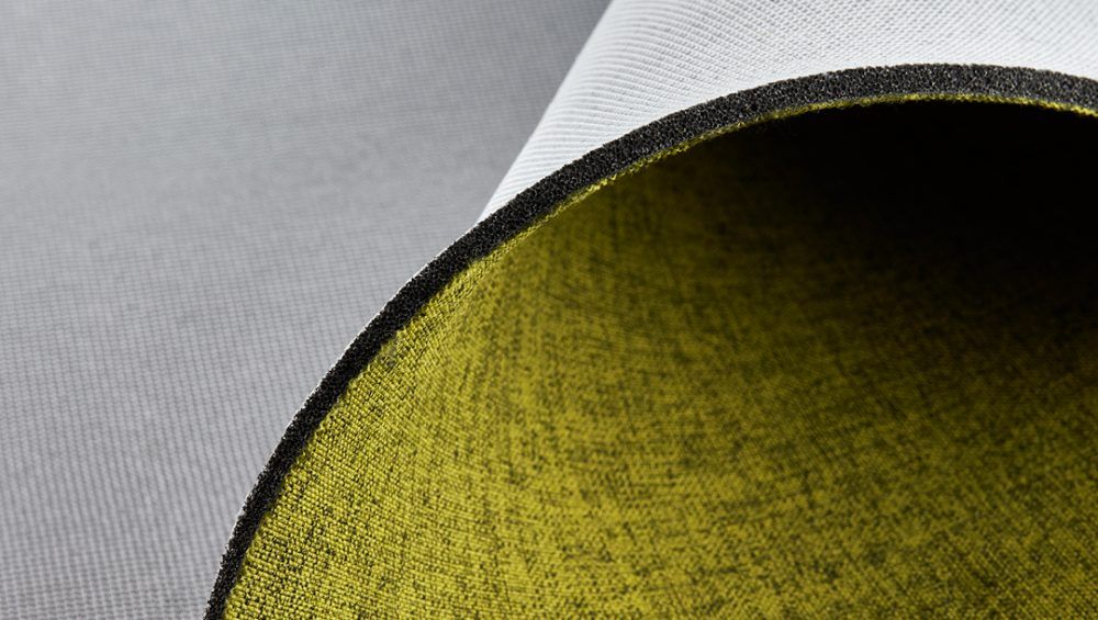 Tejido para salas o auditorios